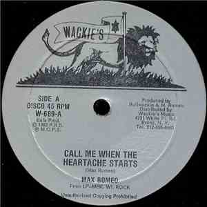 Max Romeo - Call Me When The Heartache Starts / Let It Be flac album