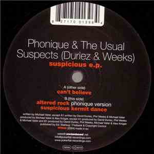 Phonique & The Usual Suspects  - Suspicious E.P. flac album