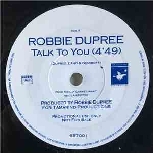 Robbie Dupree - Talk To You flac album