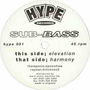 Sub-Bass - Elevation / Harmony flac album
