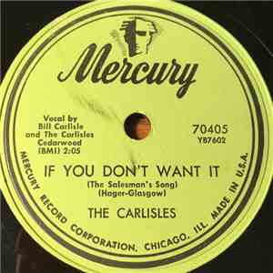 The Carlisles - If You Don't Want It flac album