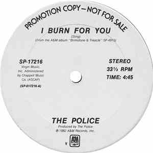 The Police / Sting - I Burn For You / Only You flac album