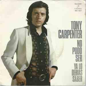 Tony Carpenter  - No Pudo Ser flac album