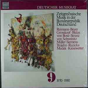 Various - Zeitgenössische Musik In Der Bundesrepublik Deutschland 9 (1970-1980) flac album