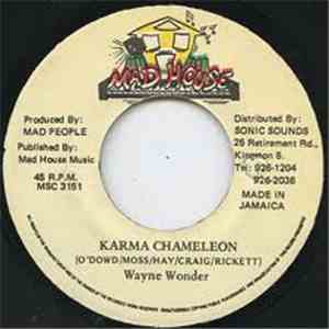Wayne Wonder - Karma Chameleon flac album