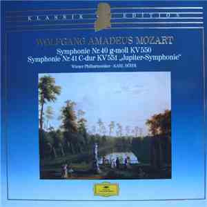 Wolfgang Amadeus Mozart - Wiener Philharmoniker, Karl Böhm - Symphonie Nr. 40 G-moll KV 550, Symphonie Nr. 41 C-dur KV 551 "Jupiter-Symphonie" flac album
