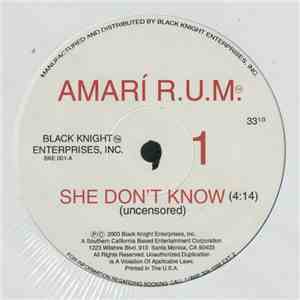 Amari R.U.M. - She Don't Know flac album