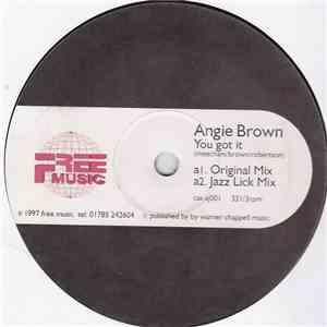 Angie Brown - You Got It flac album