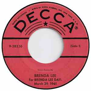Brenda Lee - For Brenda Lee Day: March 29, 1961 flac album