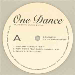 Drake Feat. WizKid  & Kyla  - One Dance flac album