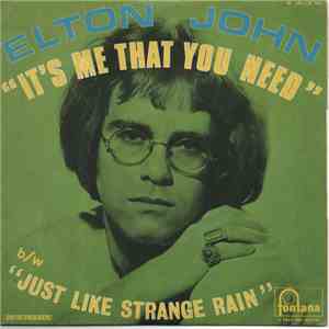 Elton John - It's Me That You Need flac album