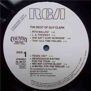Guy Clark - The Best Of Guy Clark flac album