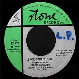 Jackie Edwards - Back Street Girl / Tell Me What It's All About flac album