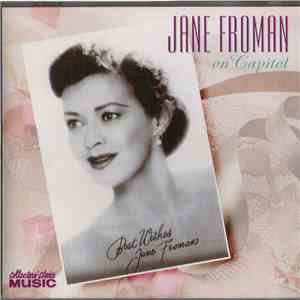 Jane Froman - Jane Froman on Capitol flac album