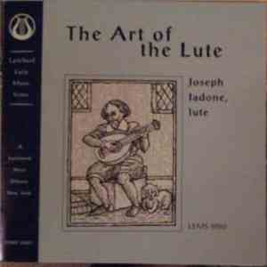 Joseph Iadone - The Art Of The Lute flac album