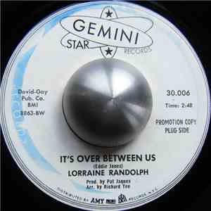Lorraine Randolph - It's Over Between Us / You're What I Want flac album