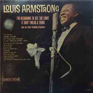 Louis Armstrong, JImmy Shore - I'm Beginning To See The Light It Don't Mean A Thing flac album