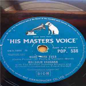 Malcolm Vaughan - More Than Ever (Come Prima) / A Night To Remember flac album