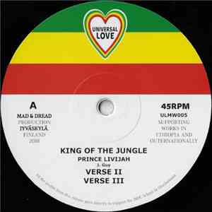 Prince Livijah - King Of The Jungle / Crafty Counsel flac album