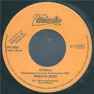 Renato Zero / Massimo Morante - Sterili / Corsari flac album