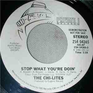 The Chi-Lites - Stop What You're Doin' flac album