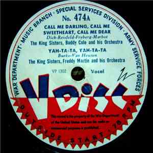 The King Sisters / Anita Ellis - Call Me Darling, Call Me Sweetheart, Call Me Dear flac album