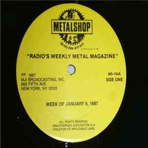 Various - Metalshop - Radio's Weekly Metal Magazine (Week Of January 9, 1987) flac album