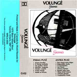 Volungė - Giesmės flac album