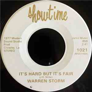 Warren Storm - It's Hard But It's Fair flac album