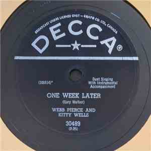 Webb Pierce And Kitty Wells - One Week Later / When I'm With You flac album