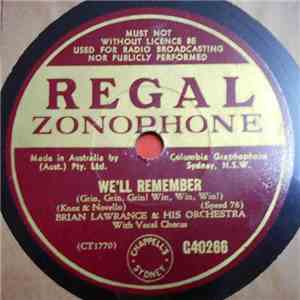 Brian Lawrance & His Orchestra - We'll Remember / Hands Across The Sea flac album