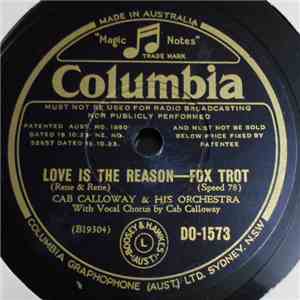 Cab Calloway & His Orchestra - Love Is The Reason / Jes' Natch'ully Lazy flac album