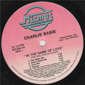 Charlie Babie - In The Name Of Love flac album