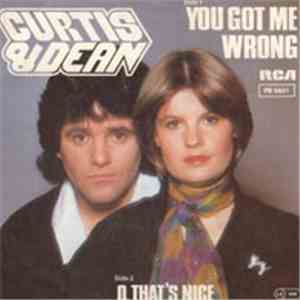Curtis & Dean - You Got Me Wrong flac album