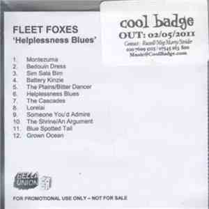 Fleet Foxes - Helplessness Blues flac album