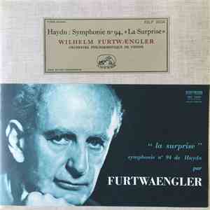 Haydn, Orchestre Philharmonique De Vienne, Wilhelm Furtwaengler - Symphonie N° 94, "La Surprise" flac album