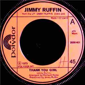 Jimmy Ruffin - Thank You Girl flac album