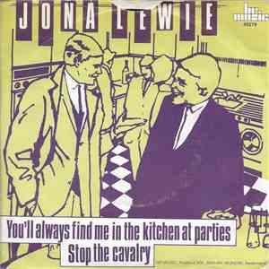 Jona Lewie - You'll Always Find Me In The Kitchen At Parties flac album