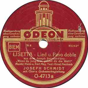 Joseph Schmidt - Lisetta / Tiritomba flac album
