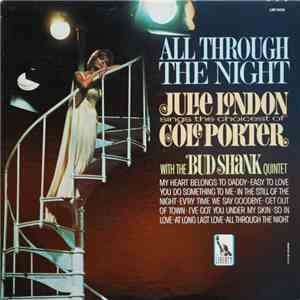 Julie London With The Bud Shank Quintet - All Through The Night flac album