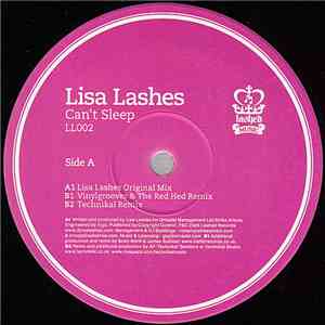 Lisa Lashes - Can't Sleep flac album