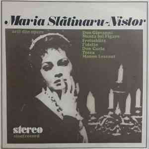 Maria Slătinaru-Nistor - Arii Din Opere flac album