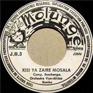 Orchestre Vox-Africa - Kisi Ya Zaire Mosala / Angelina flac album