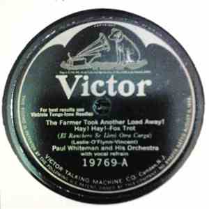 Paul Whiteman And His Orchestra - The Farmer Took Another Load Away! Hay! Hay! / Manhattan - Medley flac album