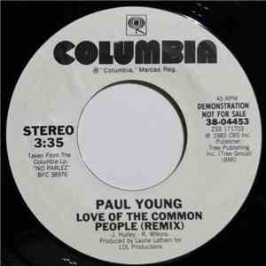 Paul Young - Love Of The Common People (Remix) flac album