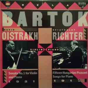 Sviatoslav Richter And David Oistrakh - Bela Bartok flac album