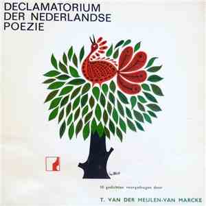 T. van der Meulen-van Marcke - Declamatorium Der Nederlandse Poëzie flac album