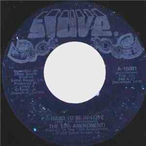 The 13th Amendment - Hard To Be In Love flac album