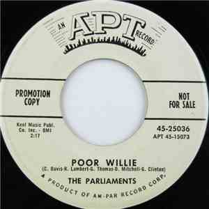 The Parliaments - Poor Willie / Party Boys flac album