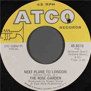 The Rose Garden - Next Plane To London flac album